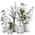 Modern Indoor Plant Model 452 3D model small image 4