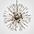 ImperiumLoft Gold Sparks Pendant Chandelier 3D model small image 2