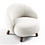 Seamless Textured V-Ray Armchair 3D model small image 6