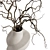 Louise Roe Pirout Vase with Branches 3D model small image 3