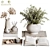 Elegant Decor Set H81 3D model small image 1