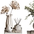 Elegant Decor Set H81 3D model small image 4