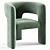 Stylish Anise Dining Chair by Nuevoliving 3D model small image 2
