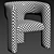 Stylish Anise Dining Chair by Nuevoliving 3D model small image 7