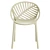 Monstera Chair, Beige-Green, 555x525xH820 mm 3D model small image 2