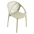 Monstera Chair, Beige-Green, 555x525xH820 mm 3D model small image 4