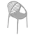 Monstera Chair, Beige-Green, 555x525xH820 mm 3D model small image 5