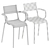 Modern Kartell Chair Ready Shipping 3D model small image 3