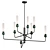 STANLEY Modern Chandelier Fixture 3D model small image 2