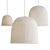 Emotive Fabric Pendant Light 3D model small image 1