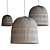 Emotive Fabric Pendant Light 3D model small image 3
