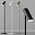 Contemporary Steel Floor Lamp 3D model small image 5