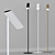 Contemporary Steel Floor Lamp 3D model small image 6