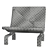 Vintage PK27 Maple Veneer Chair 3D model small image 7