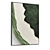 Plaster Dual Photo Frame Texture 3D model small image 3