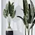 Bird of Paradise Vase Set 3D model small image 4