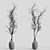 Translation from Russian: Branches in vases 30
Translated Title: Elegant Branches in Vases 3D model small image 2