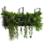 Metal Box Set64 Hanging Plants 3D model small image 2