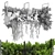 Metal Box Set64 Hanging Plants 3D model small image 6