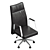 Ergonomic High Back Office Chair 3D model small image 3