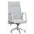 Ergonomic High Back Office Chair 3D model small image 4
