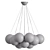 Modern PBR Chandelier, Glossy Materials 3D model small image 3