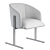 Elegant Stolovoe Chair by La Redoute 3D model small image 5