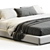 Flexform Groundpiece Bed 3D Model 3D model small image 5
