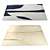 Golden Lines 5-in-1 Rug Set 3D model small image 5