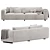 Supersoft Sofa: Premium Comfort Elegance 3D model small image 2