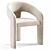 Sleek Modern Anise Dining Chair 3D model small image 5