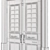 Classic Door 3D Model Set 3D model small image 7