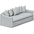 Elegant Dune Sofa in Oyster 3D model small image 3