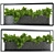 Metal Box Hanging Plant Set 3D model small image 2