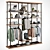 Modern Wardrobe Display Unit 3D model small image 2