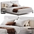 Luxury Tatlin Cover Bed 3D 3D model small image 1