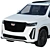 Cadillac Escalade-V 2023: Bold Elegance 3D model small image 3