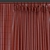 Refined Curtain Design Mesh 3D model small image 4