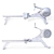 Skillrow Rowing Machine: Realistic Design 3D model small image 4