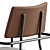  Sleek Steel Armchair Design 3D model small image 2