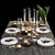 Holiday Table Setting 3D model small image 1