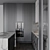  Customizable Kitchen Unit Set 3D model small image 3