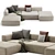 Modern Loft Sofa Vito Edition 3D model small image 1