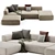 Modern Loft Sofa Vito Edition 3D model small image 2