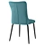 Modern Lado Chair in Green 3D model small image 3