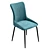 Modern Lado Chair in Green 3D model small image 4