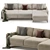 Modern Corner Archi Sofa Design 3D model small image 2