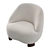 Modern AndTradition Margas LC1 Chair 3D model small image 4