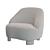 Modern AndTradition Margas LC1 Chair 3D model small image 12