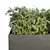Urban Plant Bench Set Collection 3D model small image 3